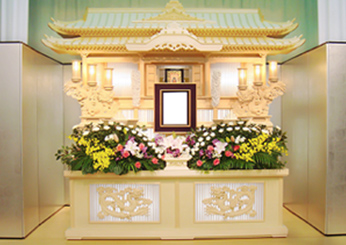 日本ライン 白木祭壇